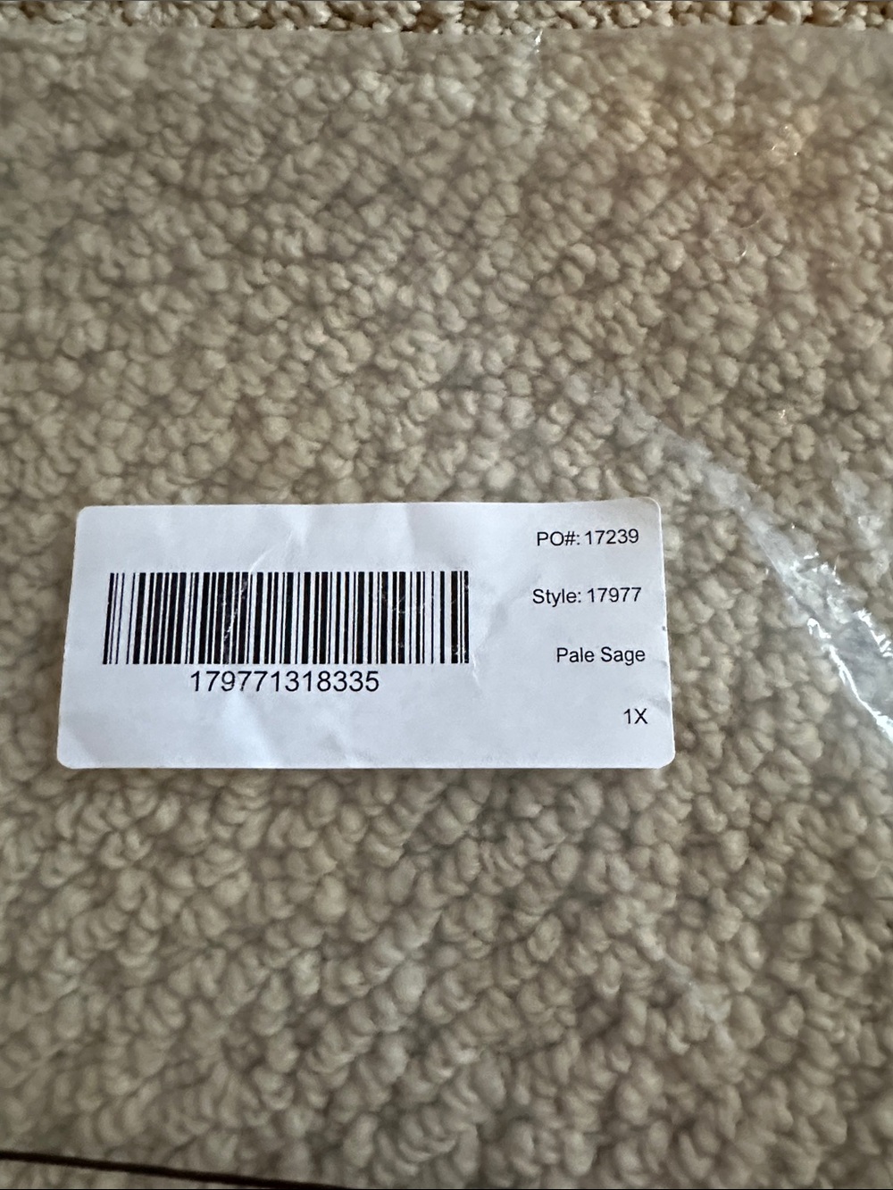 Coldwater Creek Sage Green Gauze Button-Front Top 1X new with original packaging - Picture 2 of 4